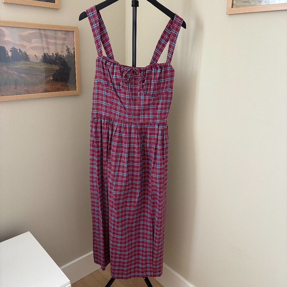 free people laters baby corset midi dress nwt